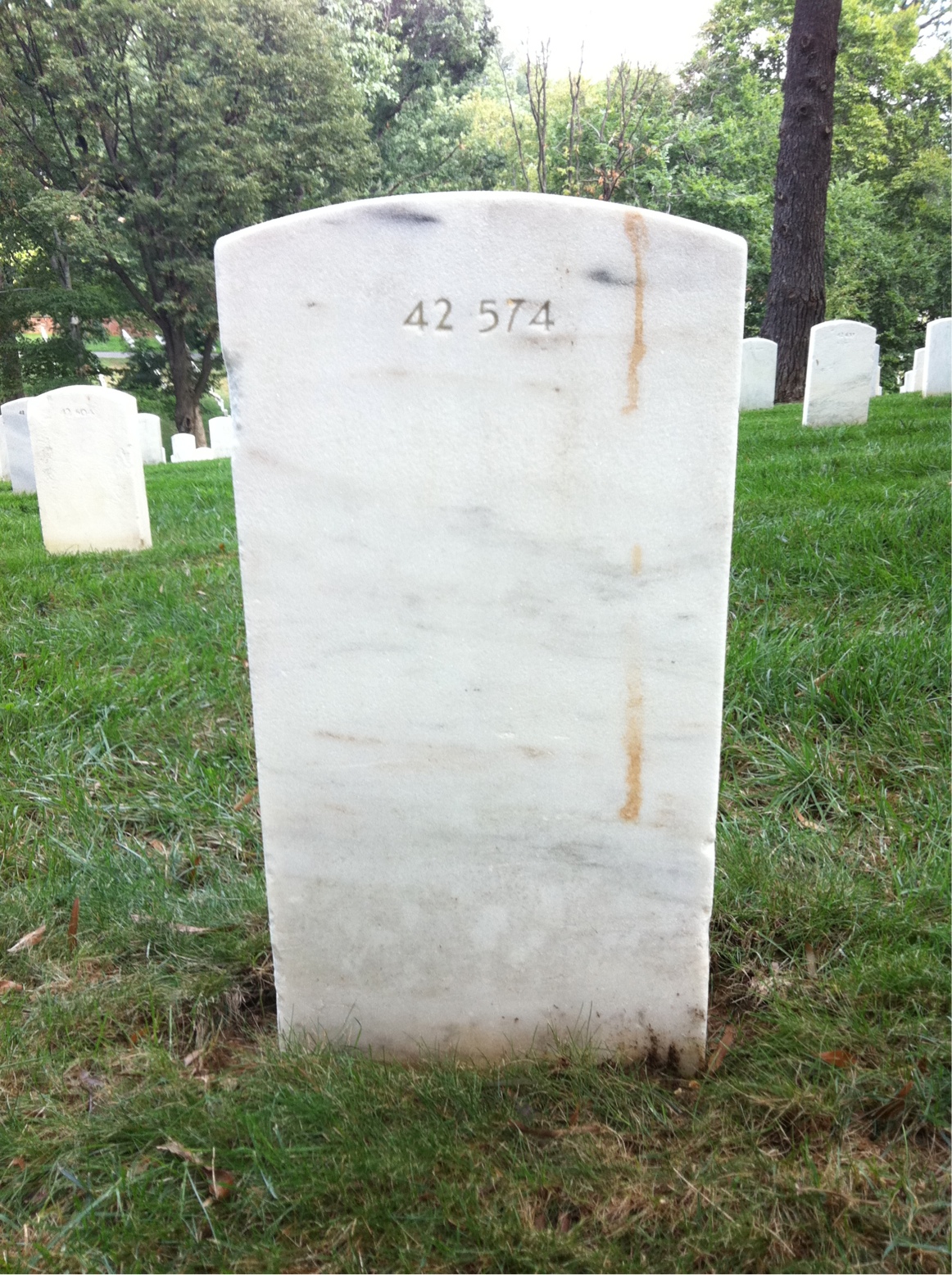 Gravesite marker image for margaret c arnold