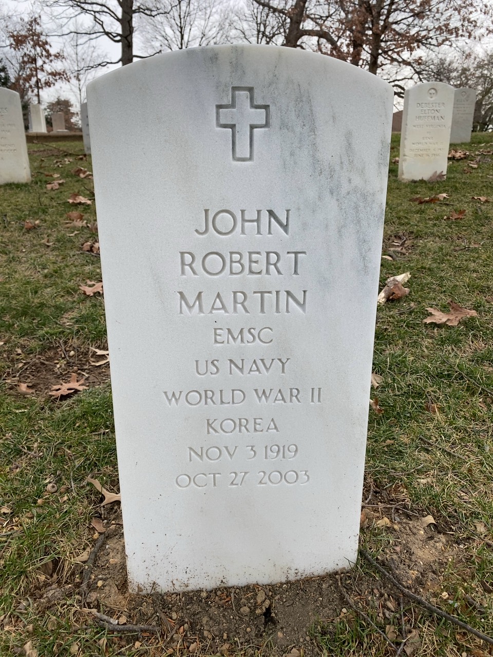 Gravesite marker image for john robert martin