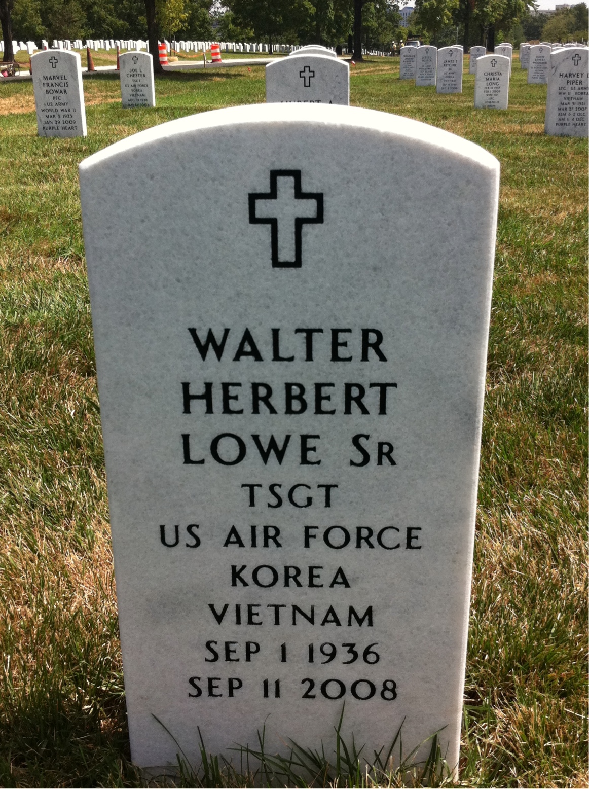 Gravesite marker image for walter herbert lowe