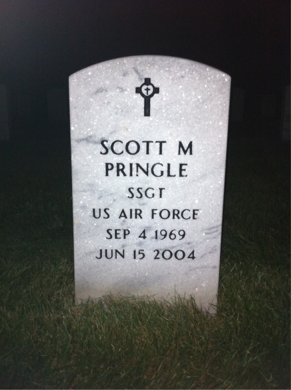 Gravesite marker image for scott m pringle