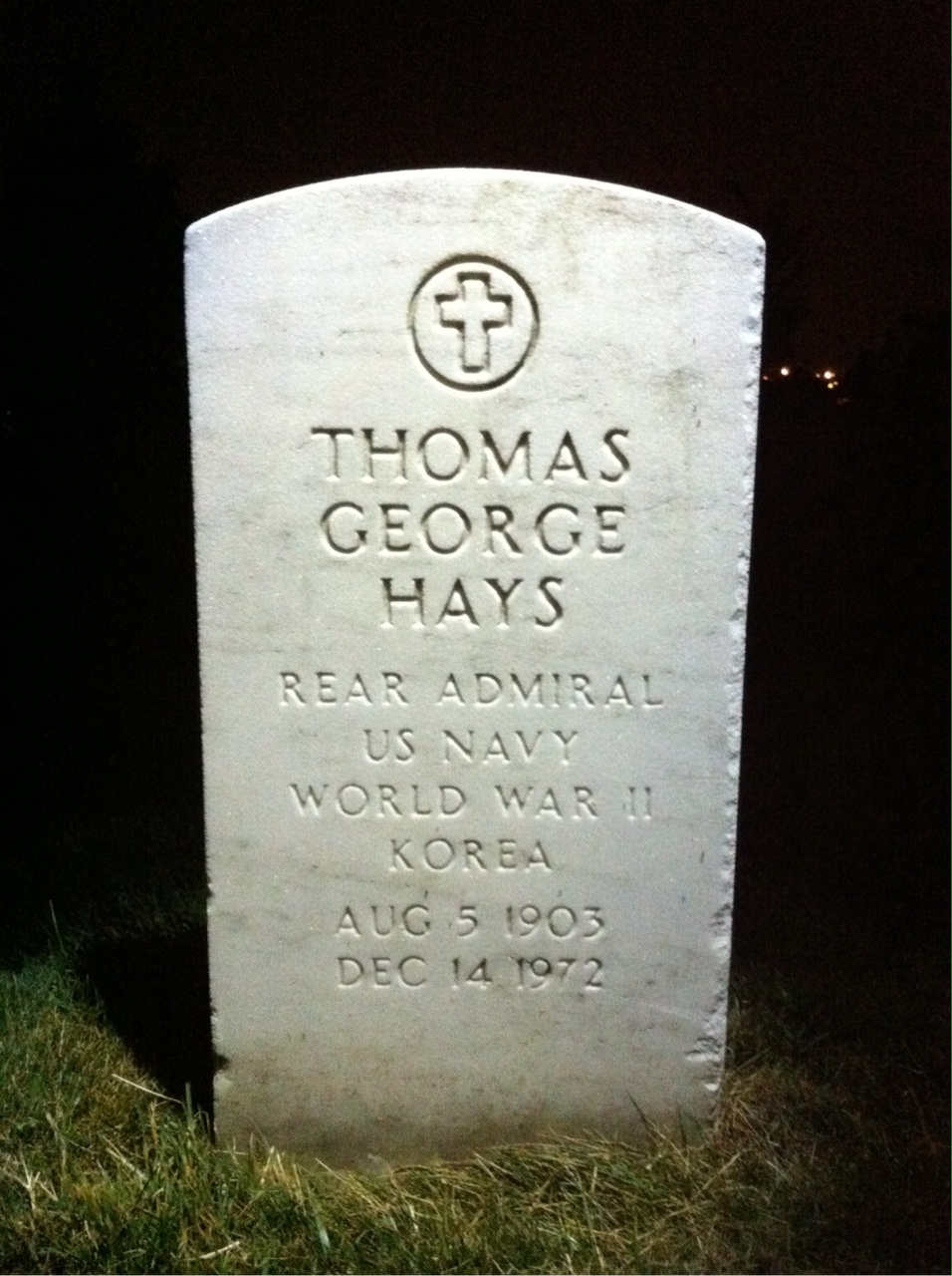 Gravesite marker image for thomas g hays