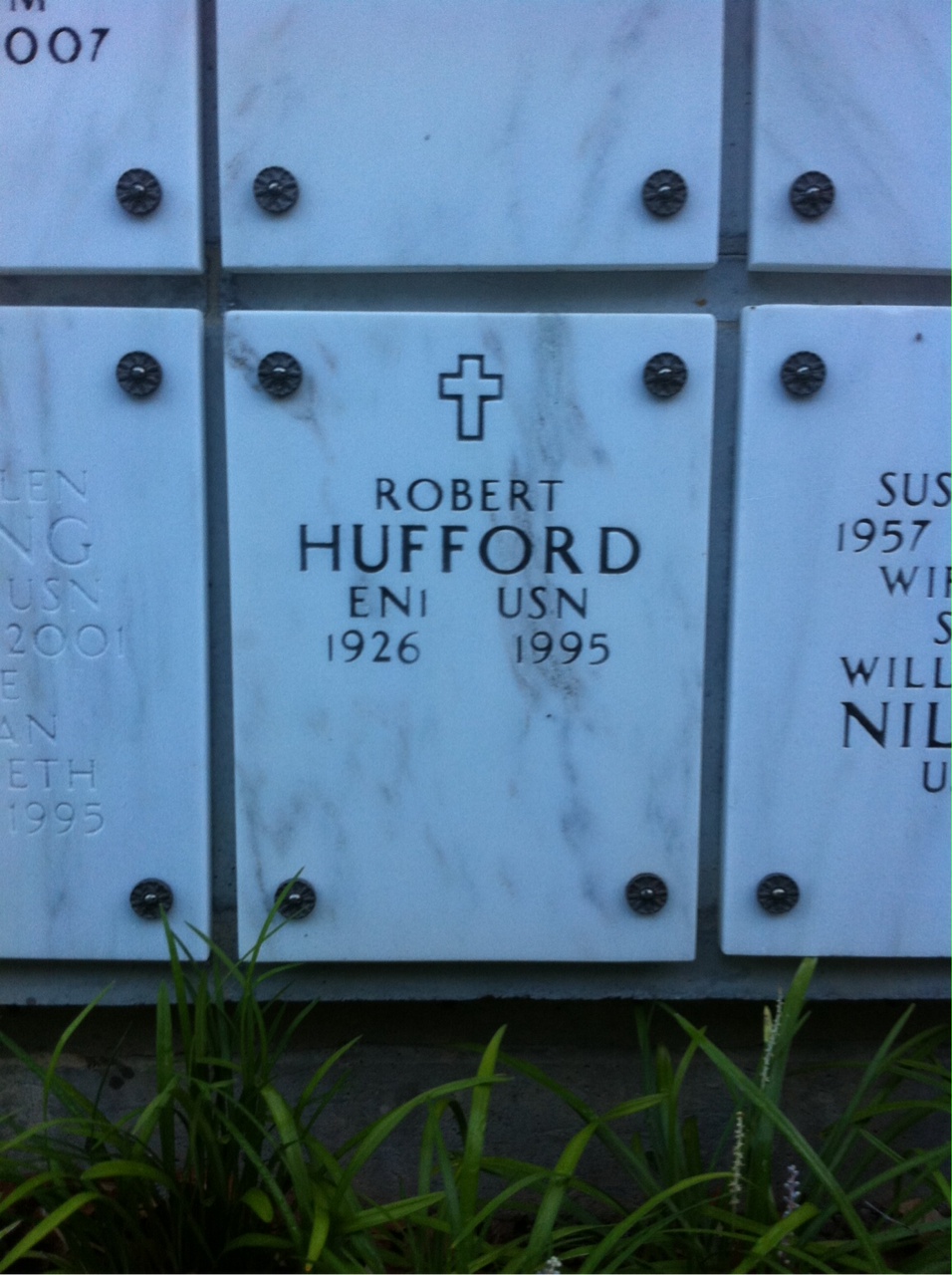 Gravesite marker image for robert hufford