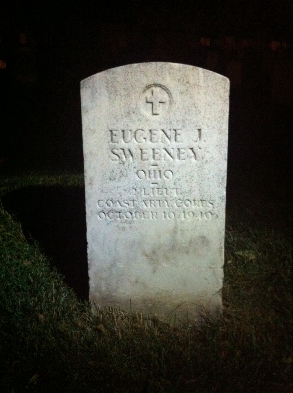 Gravesite marker image for eugene j sweeney