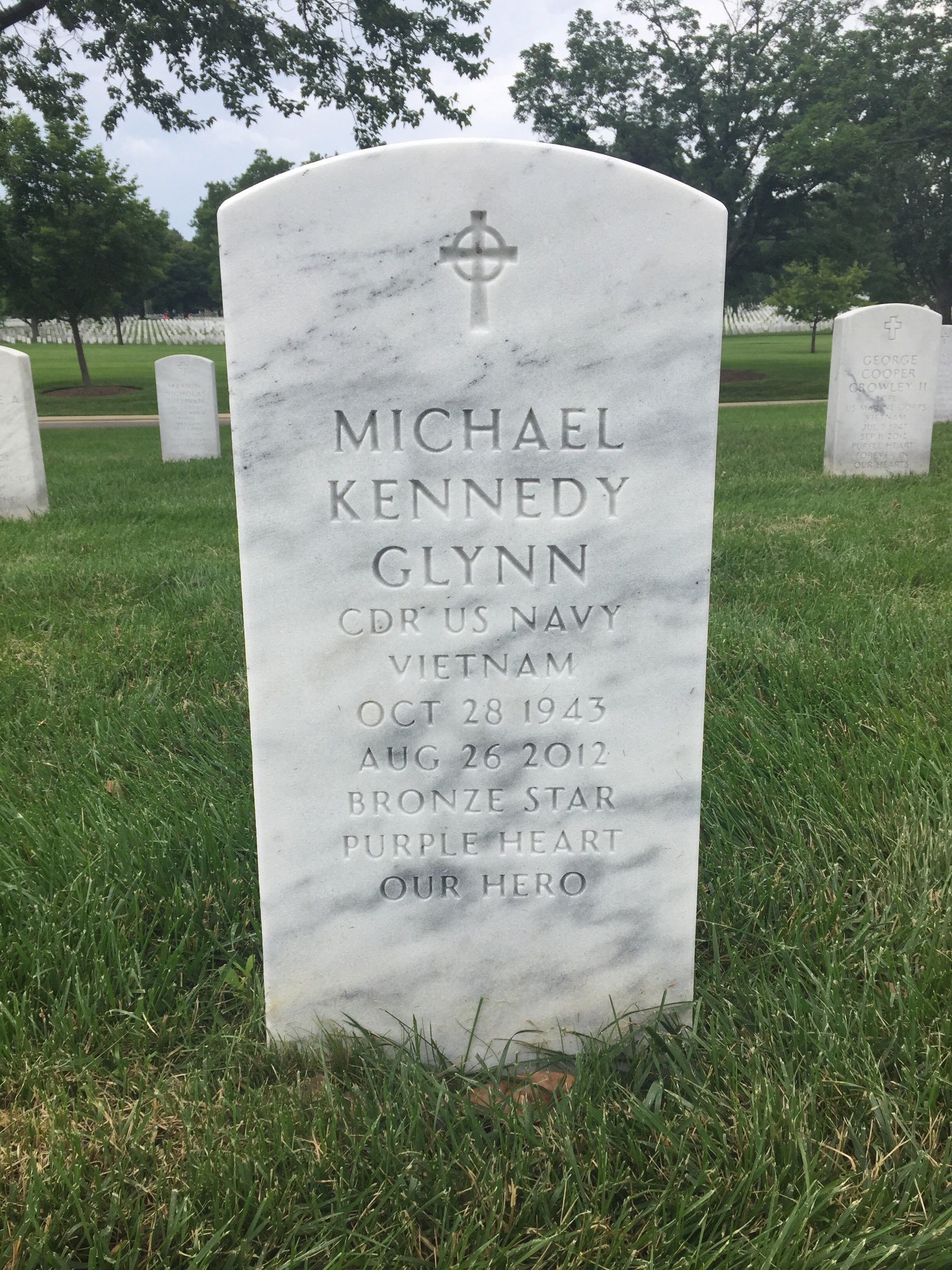 Gravesite marker image for michael kennedy glynn