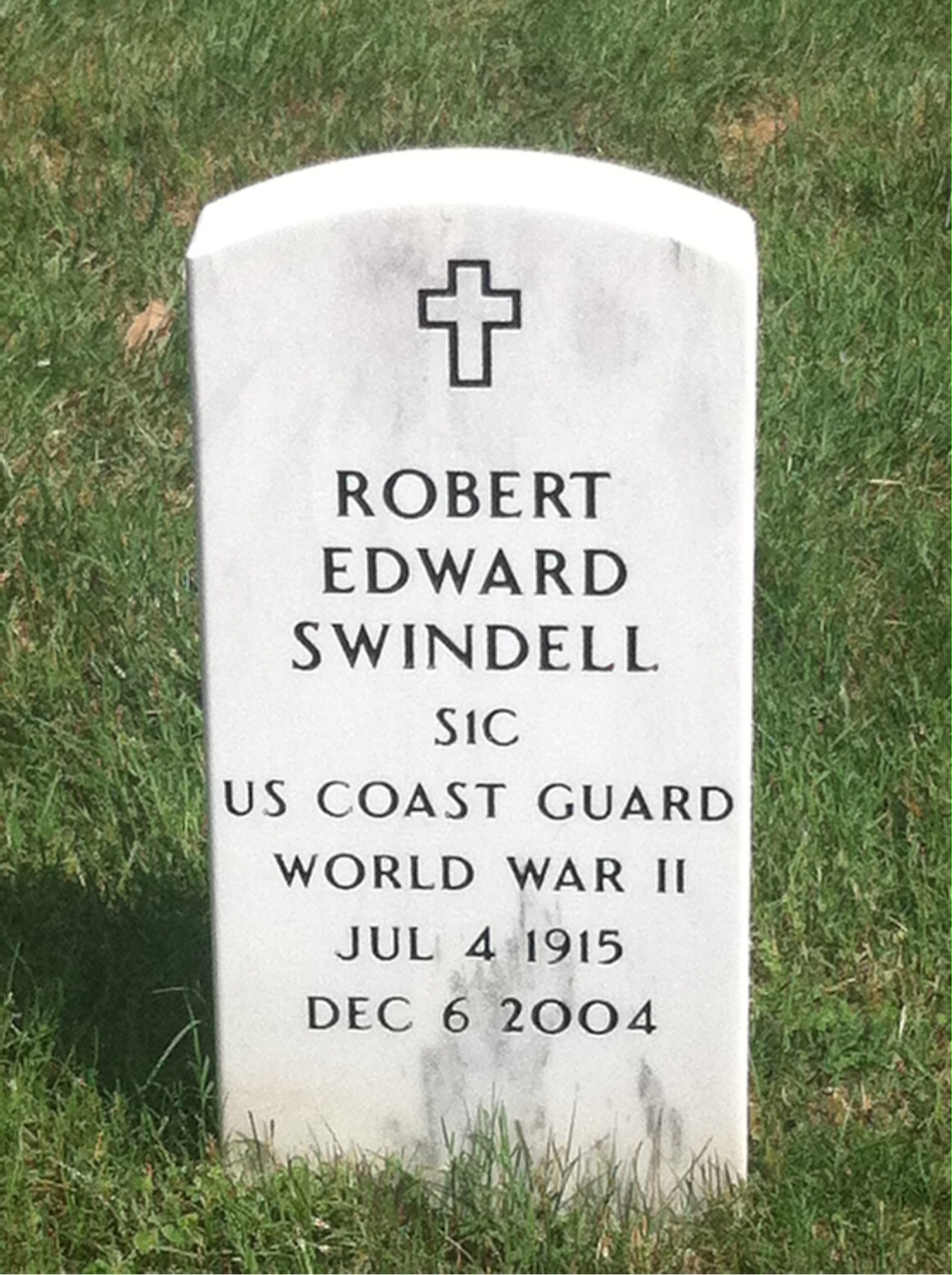 Gravesite marker image for robert edward swindell
