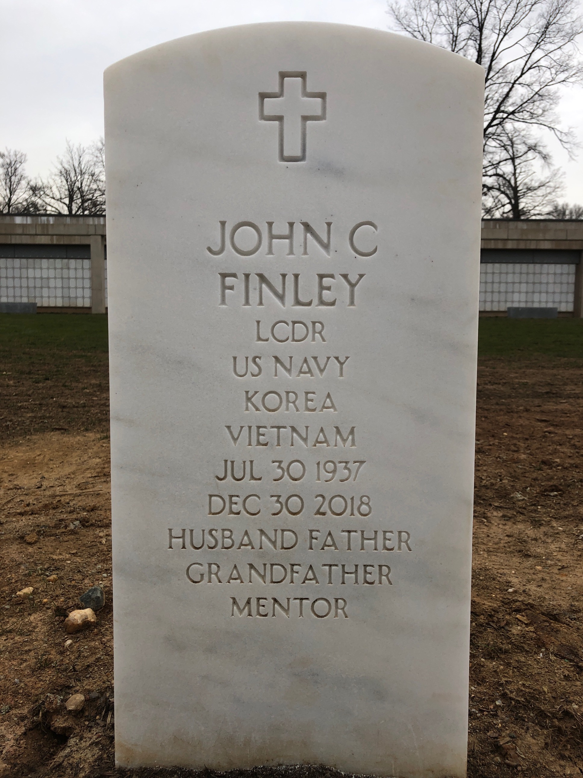 Gravesite marker image for john cain finley