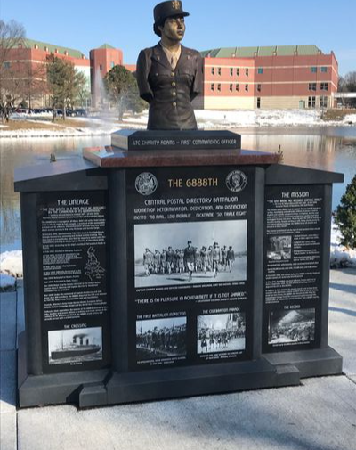6888 Central Postal Directory Monument at Buffalo Soldier Park, Fort Leavensworth, Kansas