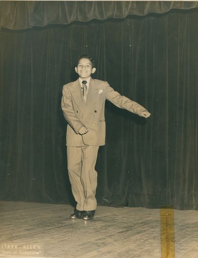 Luis - tap dancing in his early young years Press Enter to Activate this item.