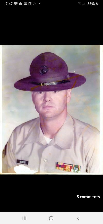 My Father when he was a Drill Instructor; Parris Island, SC Press Enter to Activate this item.
