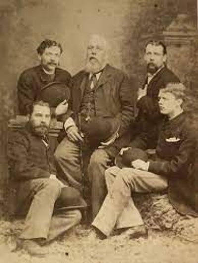 Nicholas Earp with his sons. Press Enter to Activate this item.
