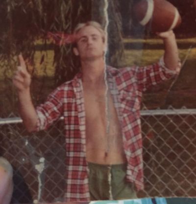 A photo of David from the 80s
