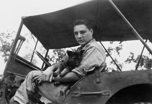 Major Ralph Cheli in New Guinea, 1943 Press Enter to Activate this item.