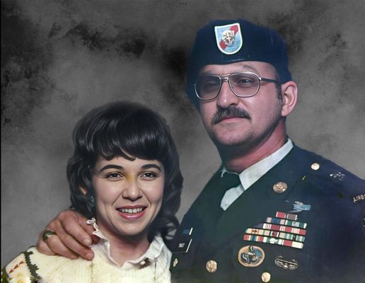 MSGT Charles MTracyII and wife Katherine Tracy 