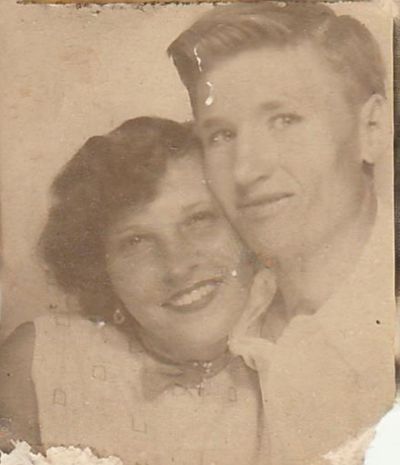 Ray with his wife Clora Press Enter to Activate this item.